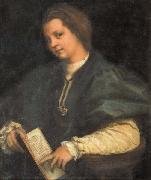 Andrea del Sarto Portrait of a Girl oil painting